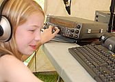 Abigail on TS2000, VHF Field Day