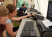 Some Scouts during VHF Field Day